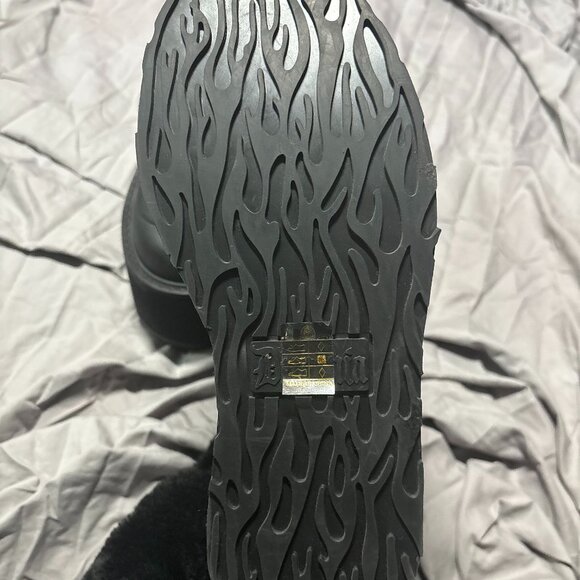 Demonia Black Platform boots, Size 9 - Picture 3 of 5